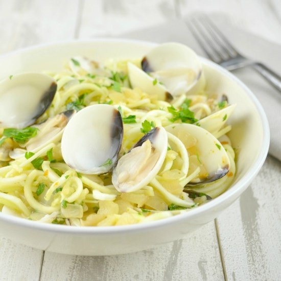 Clam Courgetti Vongole