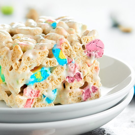 Lucky Charms Marshmallow Treats