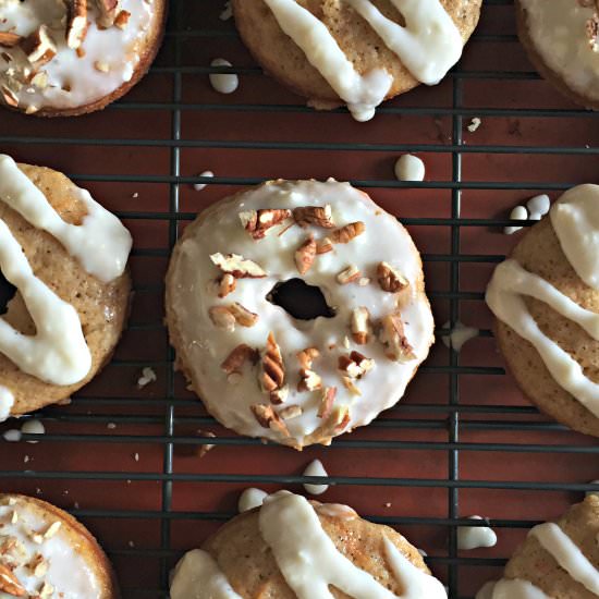 Carrot Cake Donuts