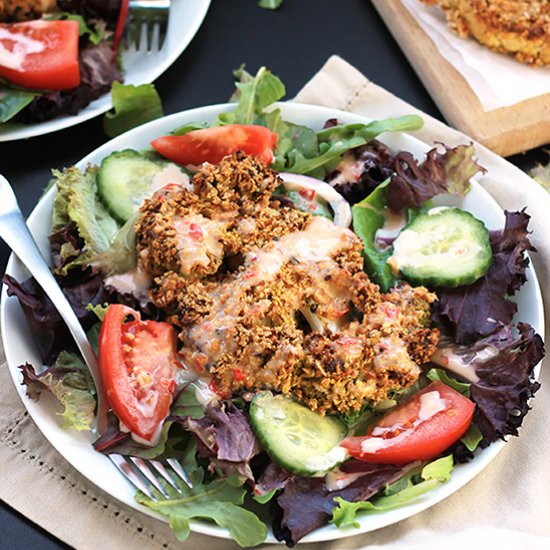 Crispy Baked Cauliflower Steaks