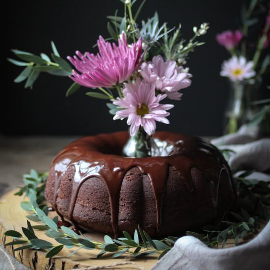 Earl Grey Chocolate Cake