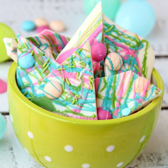 Drizzled Candy Bark