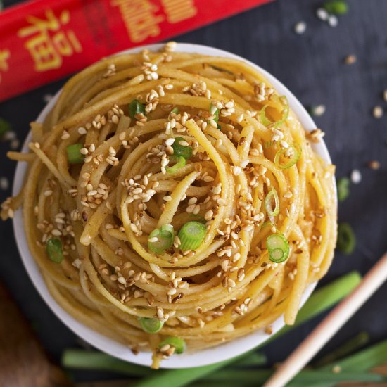 Toasted Sesame Noodles