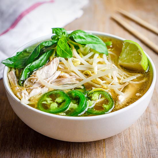 Presuure Cooker Chicken Faux Pho