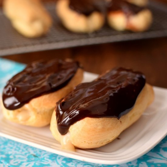 Gluten Free Eclairs