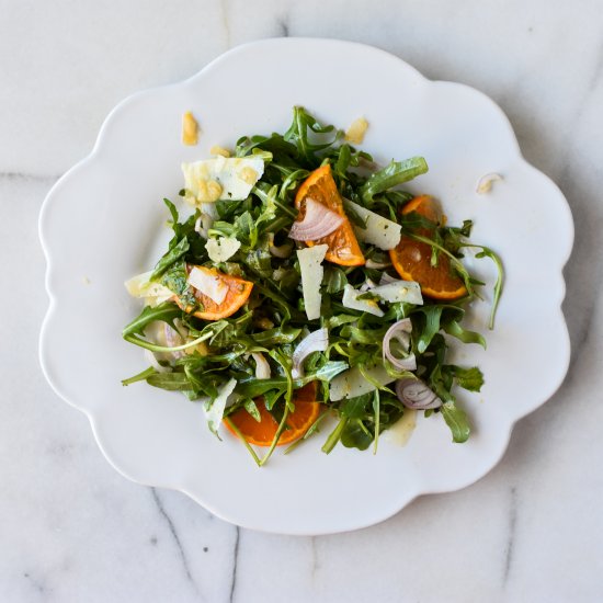 Arugula Orange Manchego Salad