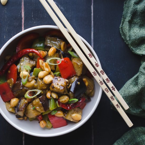 Kung Pao Eggplant