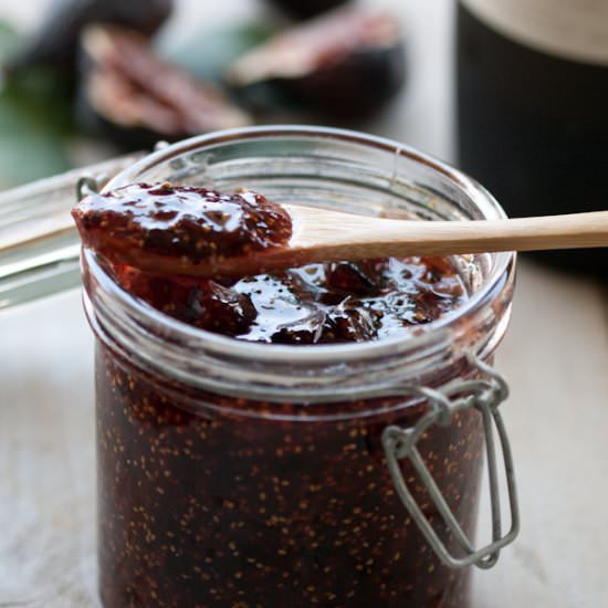 Fig and Ruby Port Jam