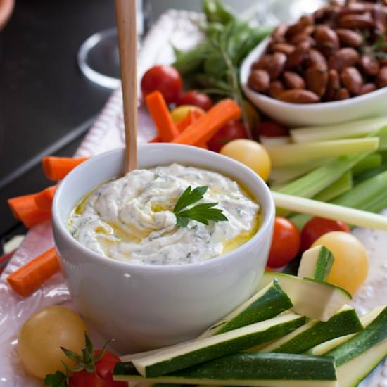 Herb and Goat Cheese Dip