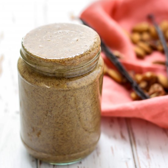 Vanilla Bean Almond Pecan Butter