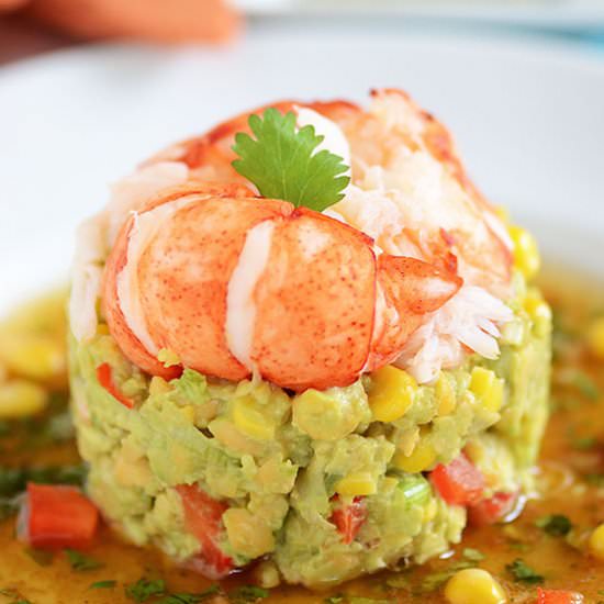 Lobster, Avocado, & Chickpea Salad