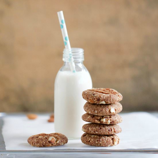 Chocolate Chip Almond Cookies