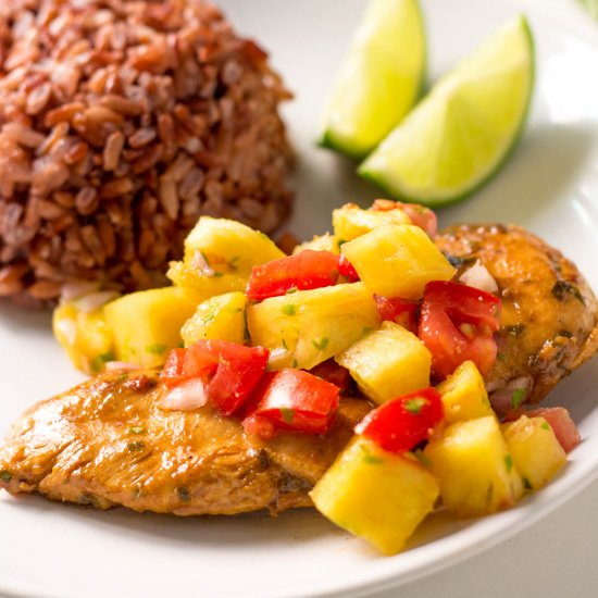 Pan Seared Chili Lime Chicken