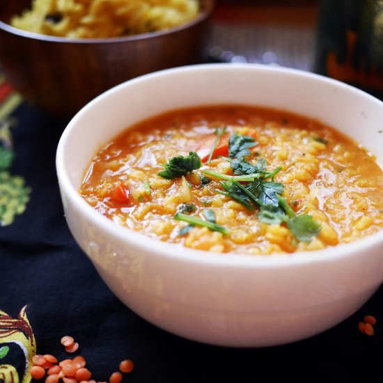 Quick & Easy Red Masoor Dal