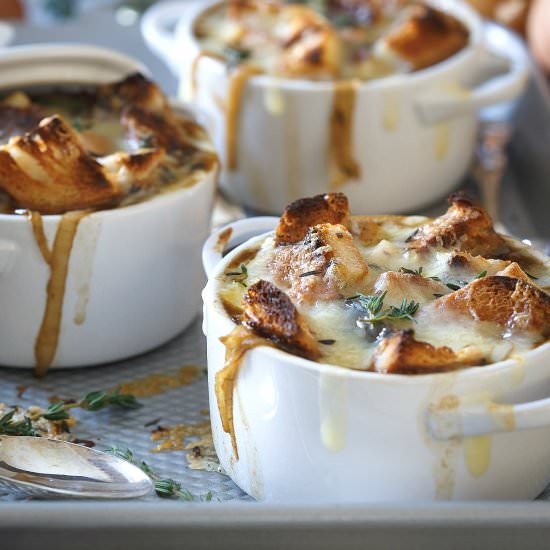 Irish Stout Onion Soup