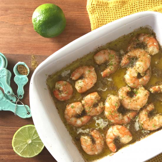 Cumin Lime Shrimp