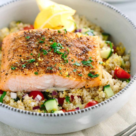 Mediterranean Spiced Salmon