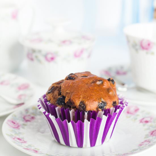 Sugarless Chocolate Muffins