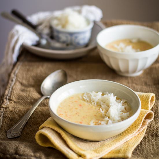 Sweet Milk Carrot Soup