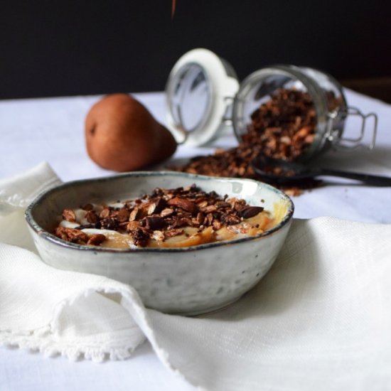 Nutty Amaranth & Chocolate Granola