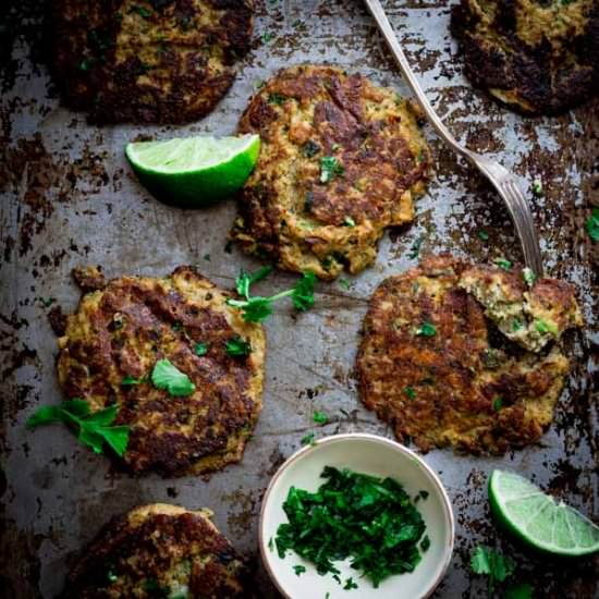 Mexican Cauliflower Patties