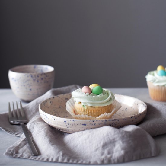 Mini Egg Cupcakes