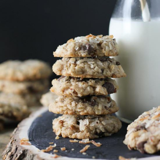 Coconut Pecan Chocolate Chip Cookie