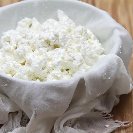 Homemade Fresh Goat Cheese