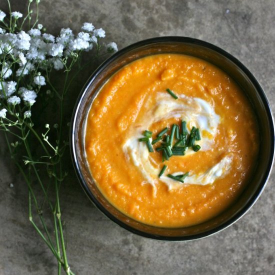 Creamy Root Vegetable Miso Soup