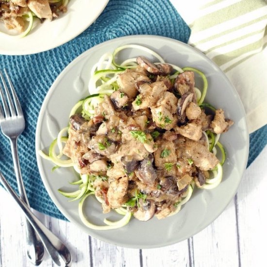 Chicken with Creamy Mushroom Sauce