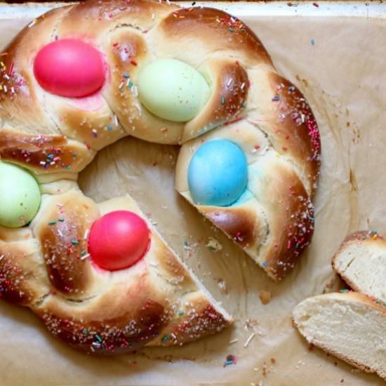 How To: Braided Easter Egg Bread