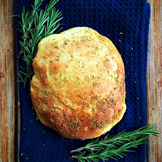 Rustic Rosemary Focaccia