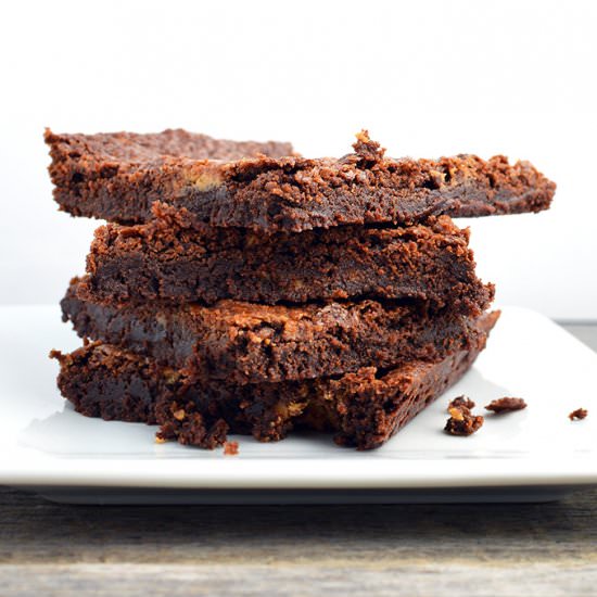 Chocolate Peanut Butter Brownies