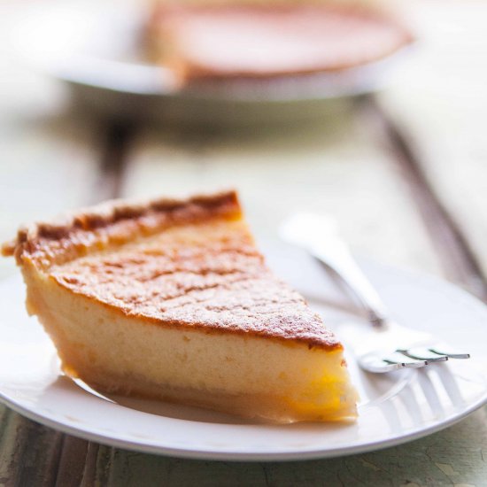 Lemon Sponge Pie