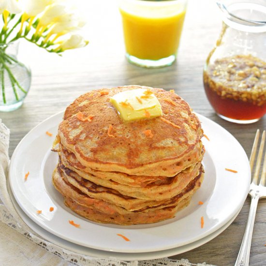 Carrot Cake Pancakes