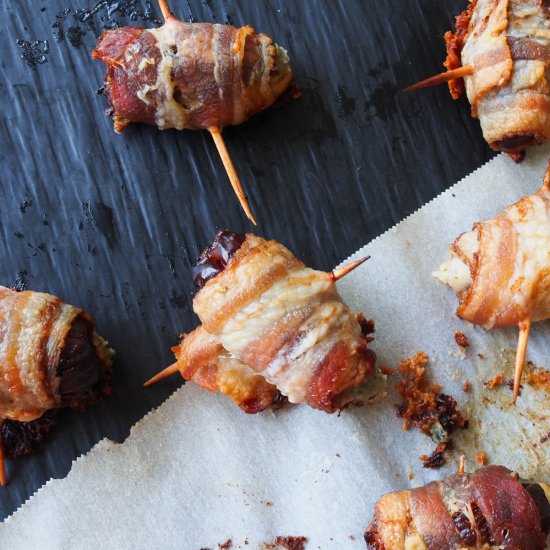 Bacon Wrapped Dates