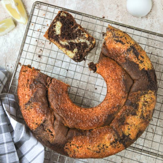 Sponge cake with buttermilk