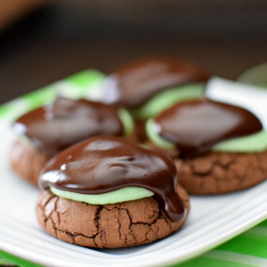 Gluten Free Chocolate Mint Cookies