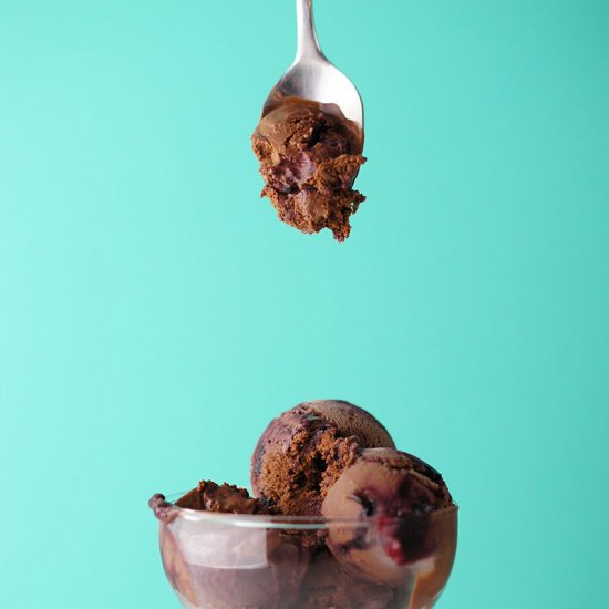 Super Dark Chocolate Ice Cream