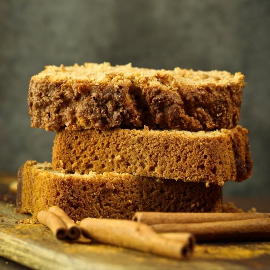 Cinnamon Applesauce Quick Bread