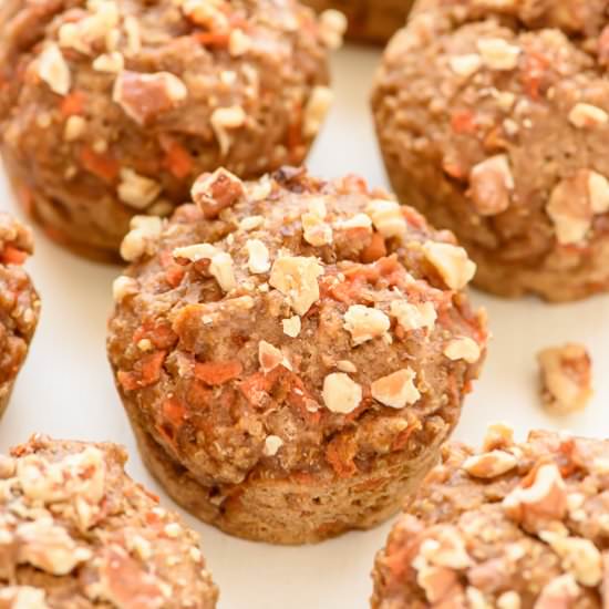 Carrot Quinoa Muffins