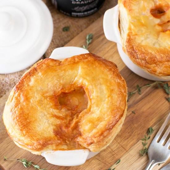 Guinness Beef Stew Pot Pies