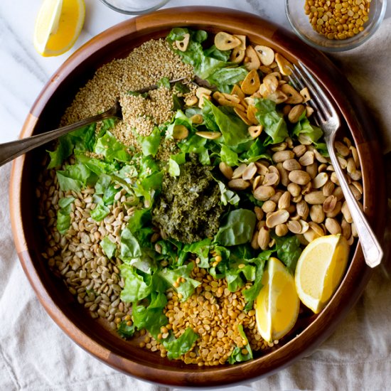 Burmese Tea Leaf Salad