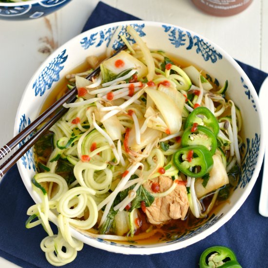 Chicken Zoodle Pho