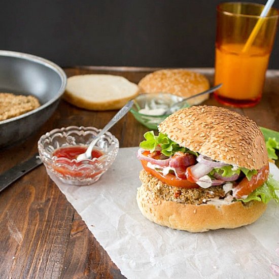 Seitan Burgers