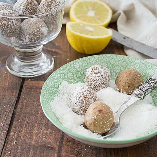 Lemon Millet Truffles