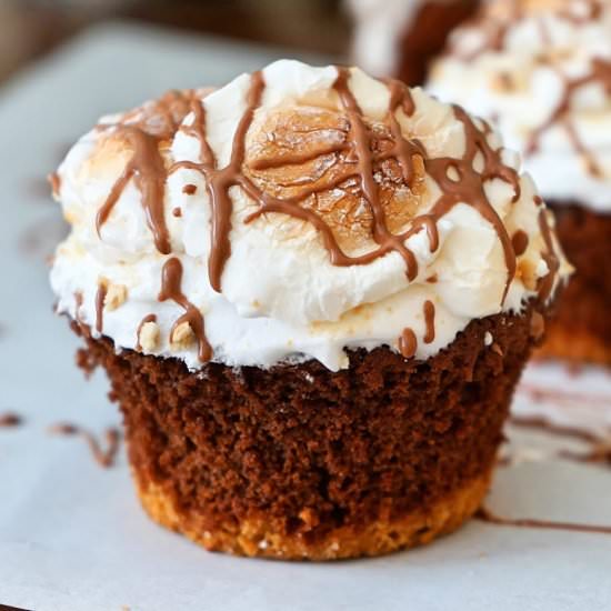 S’mores Cupcakes