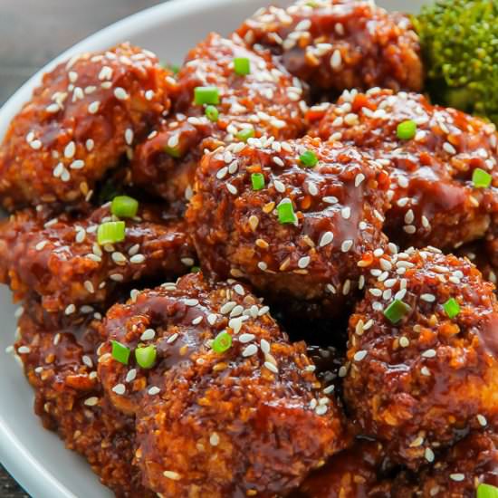 Oven Baked Sesame Chicken