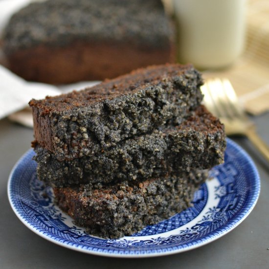 Black Sesame Streusel Banana Bread