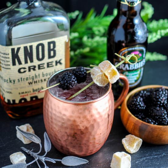 Blackberry Sage Kentucky Mule